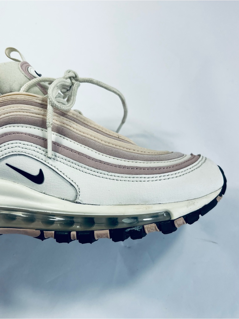 Nike Air Max 97’ Pink Cream Summit White #DA9325-100 Women’s Shoes Size:6.5 - Picture 6 of 15